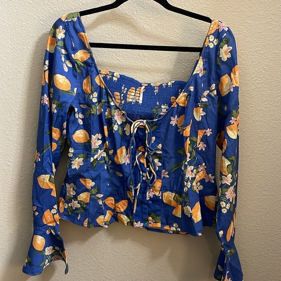 Free People Citrus Blouse - Picture 2 of 6